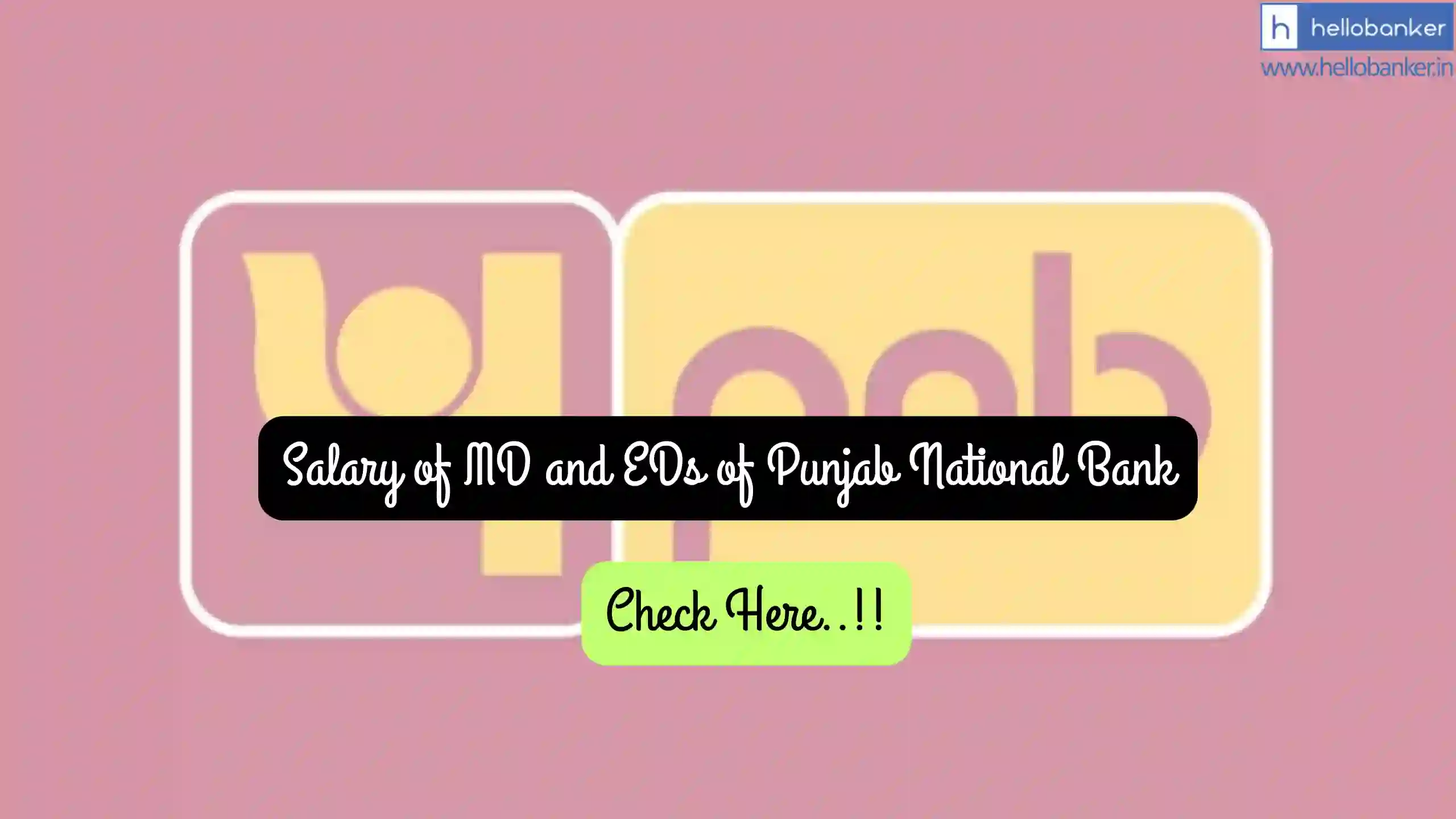 How much salary was paid to MD and EDs of Punjab National Bank in 2026? Check Here!!