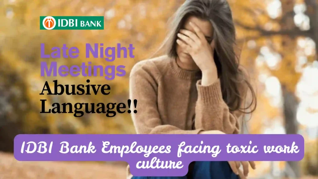 IDBI Bank Grade ‘B’ Branch Head committed suicide due to enormous work pressure