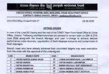 PNB orders Branches to open on Holidays - 26 and 27 June