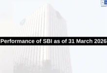 Performance of SBI as of 31 March 2026