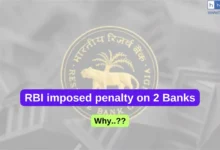 RBI imposes monetary penalty on 2 Banks