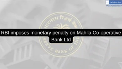RBI imposes monetary penalty on Mahila Co-operative Bank Ltd