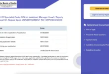 SBI Law Manager Recruitment 2026 Notification PDF Out