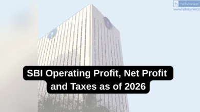 SBI Operating Profit, Net Profit and Taxes as of 2026