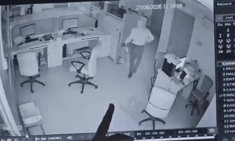 Robbery in Bank of India branch in MP