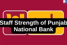 Staff Strength of Punjab National Bank as of FY26