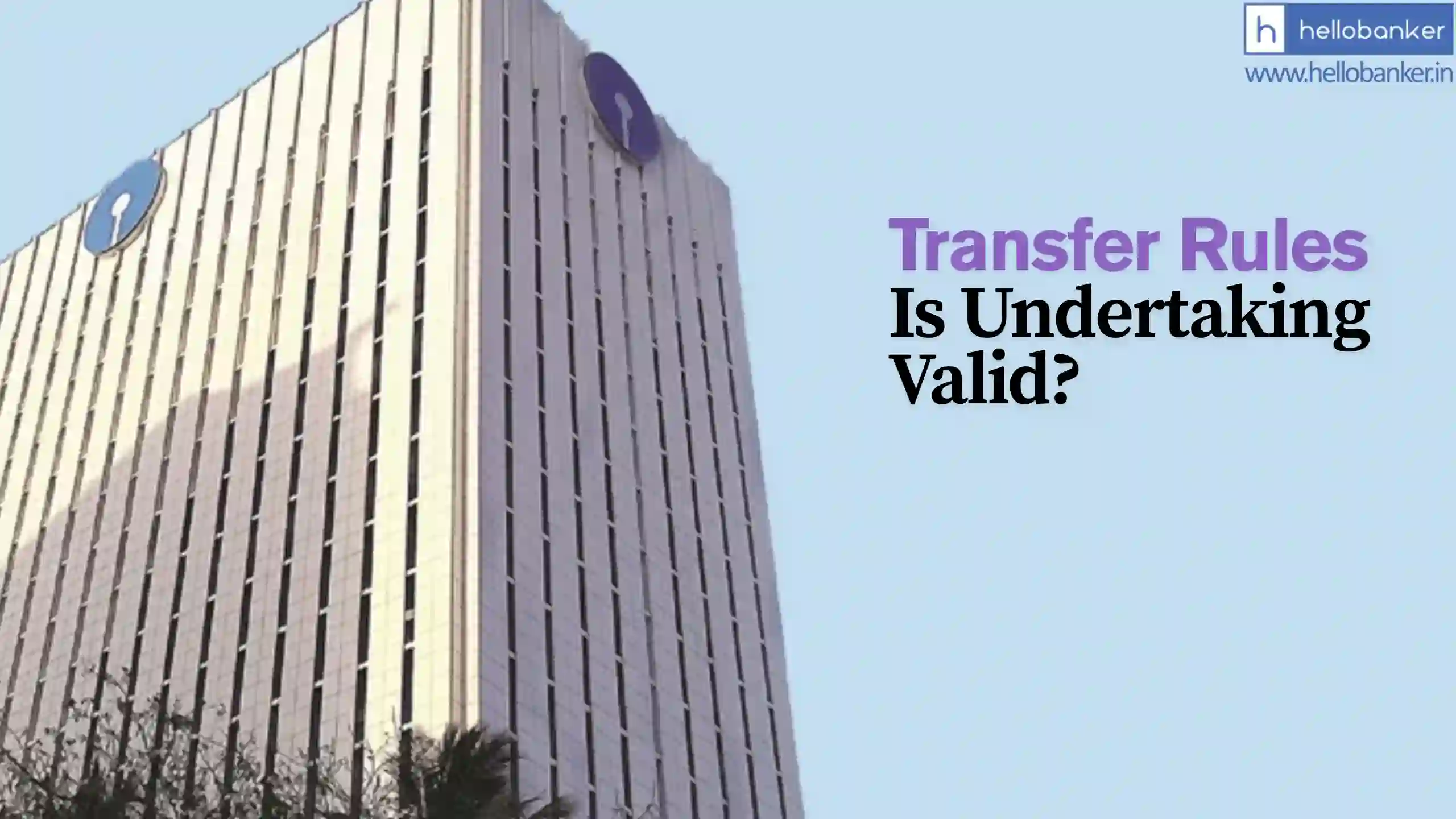 Transfer Undertaking Signed During Bank Promotion has no Legal Validity