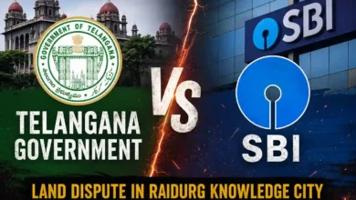 What is the land dispute between SBI and Telangana Government? Explained