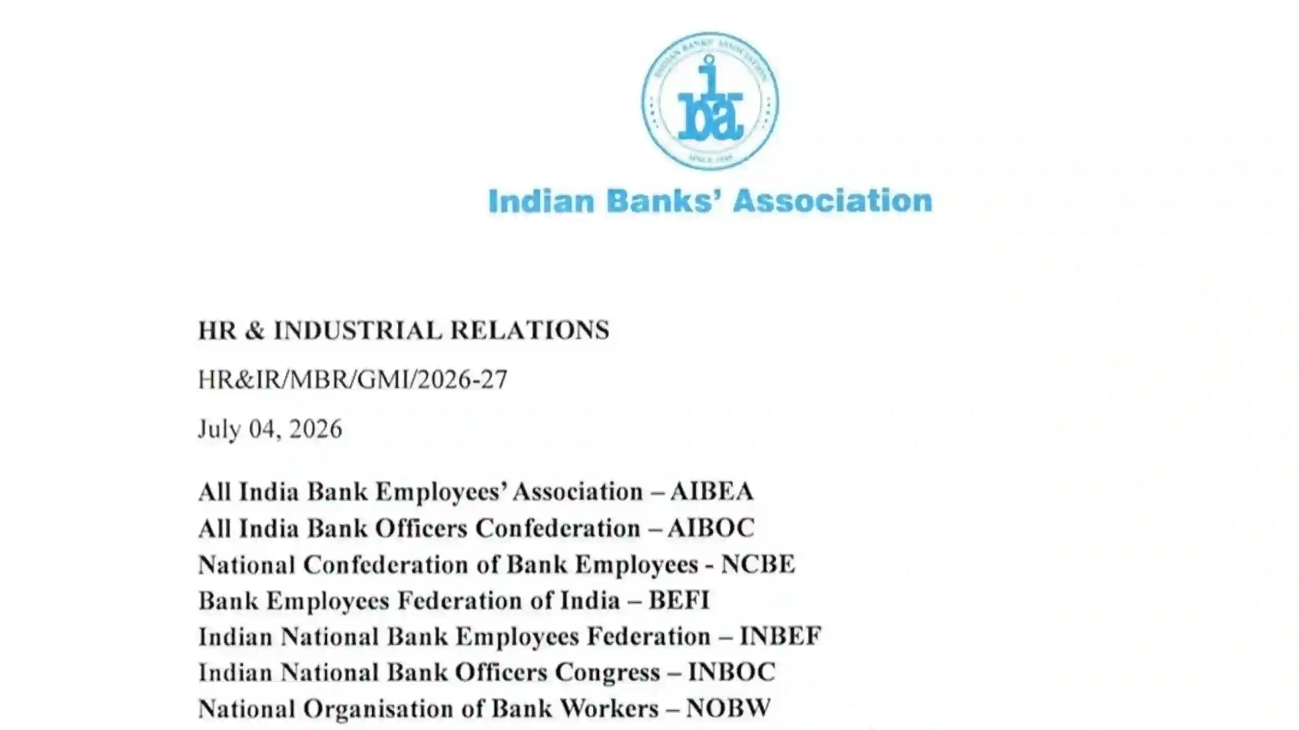 New Group Medical Insurance Scheme for Bank Employees coming soon