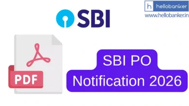 SBI PO Notification 2026
