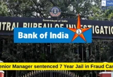 Bank of India Senior Manager sentenced 7 Year Jail in Fraud Case in Bhopal