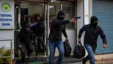 Armed Robbers Loot Odisha Gramya Bank Branch at Gunpoint in Broad Daylight