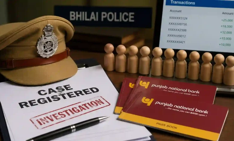 Bhilai Police Register Case Against 120 PNB Account Holders Over Suspected Mule Accounts
