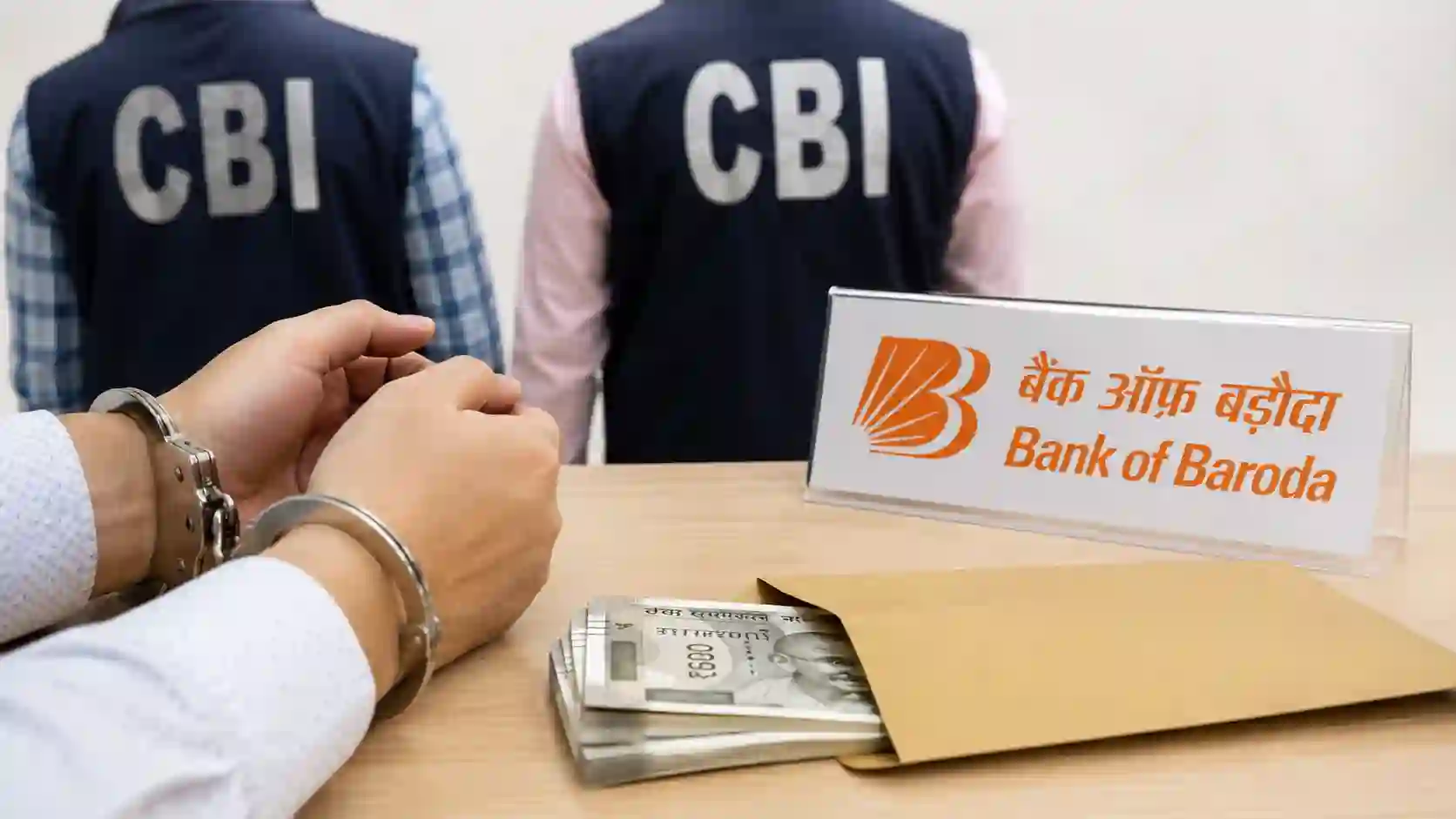 CBI Arrests Bank of Baroda Branch Manager and Credit Officer in Rs.35,000 Bribery Case