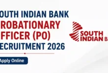 South Indian Bank PO Recruitment 2026 Notification PDF Out for Probationary Officer Posts