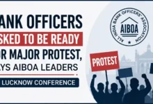Bank Officers Asked to Be Ready for Major Protest, Says AIBOA Leaders at Lucknow Conference