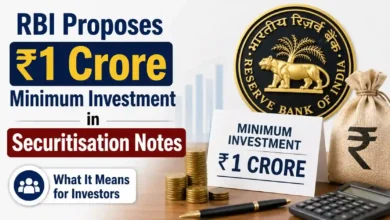 RBI Proposes ₹1 Crore Minimum Investment in Securitisation Notes: What It Means for Investors