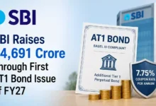 SBI Raises ₹4,691 Crore Through First AT1 Bond Issue of FY27