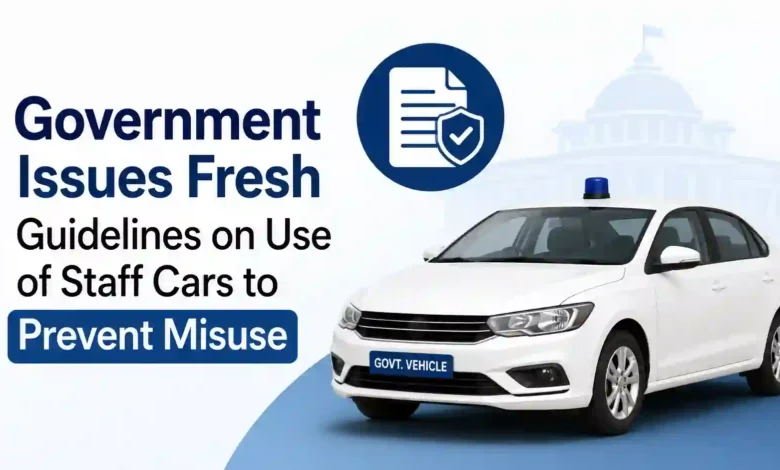 Government Issues Fresh Guidelines on Use of Staff Cars to Prevent Misuse