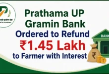 Prathama UP Gramin Bank Ordered to Refund ₹1.45 Lakh to Farmer with Interest