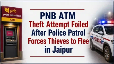PNB ATM Theft Attempt Foiled After Police Patrol Forces Thieves to Flee in Jaipur