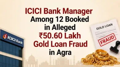 ICICI Bank Manager Among 12 Booked in Alleged ₹50.60 Lakh Gold Loan Fraud in Agra