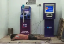Man Found Sleeping Inside SBI ATM in UP's Mau, Viral Video Raises Security Concerns