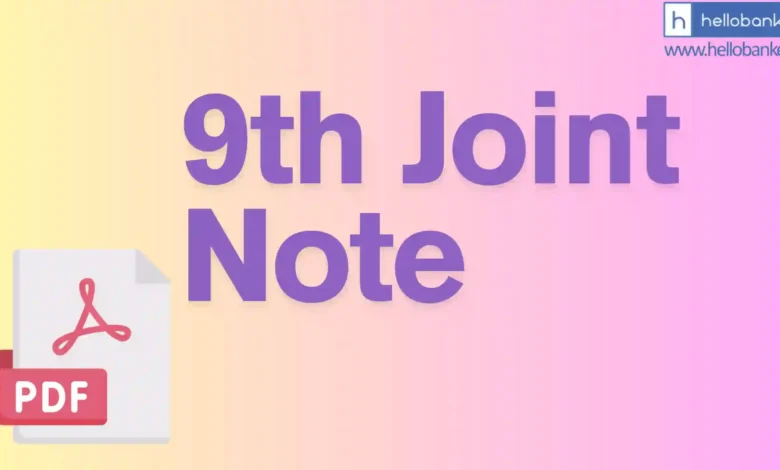 Download 9th Joint Note PDF