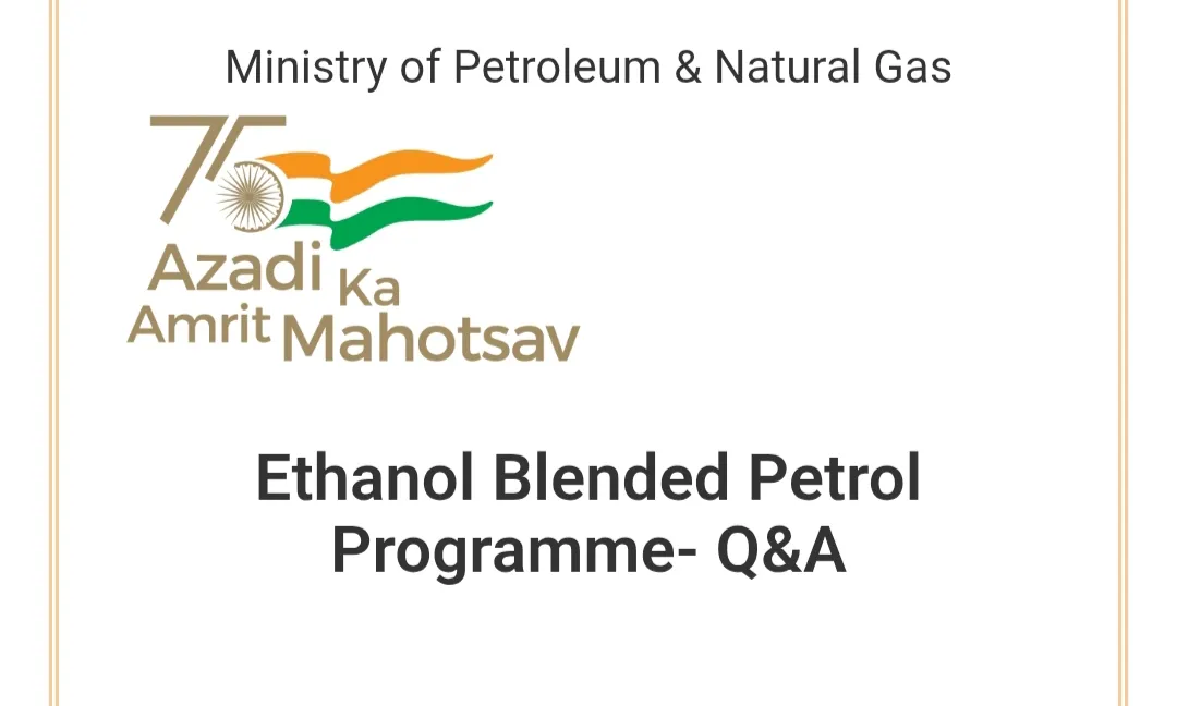 Government released FAQs PDF on Ethanol Blended Petrol (E20)