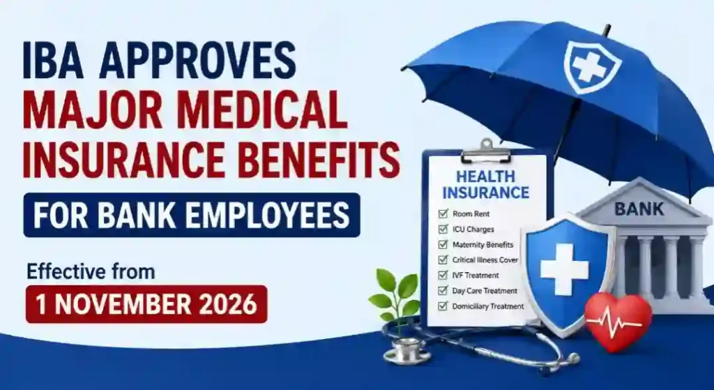 Good News for Bank Employees! New Medical Insurance Benefits approved for Bank Staff