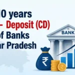 Last 10 years Credit- Deposit (CD) ratio of Banks in Uttar Pradesh