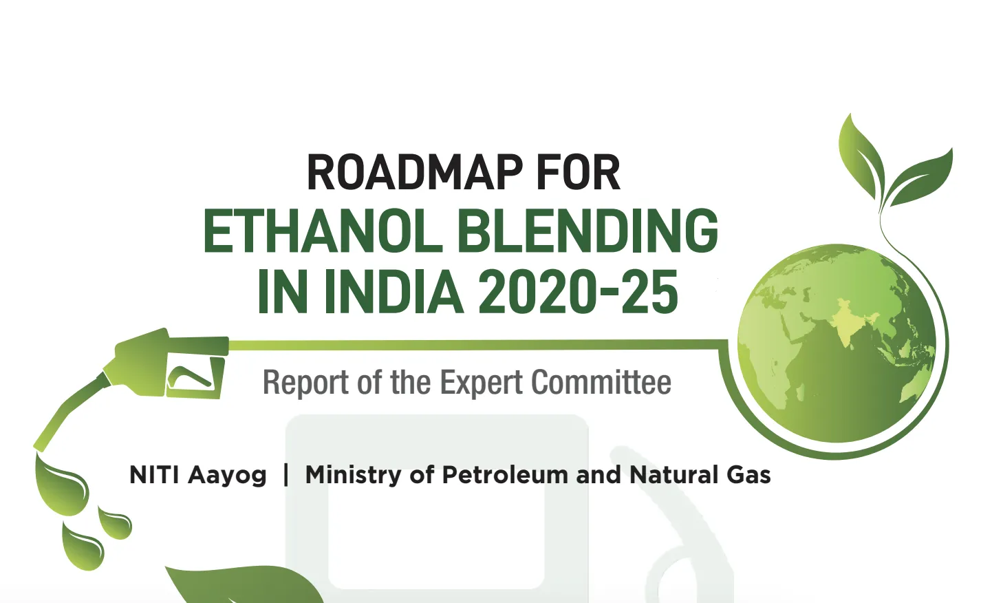 NITI Aayog Ethanol Blending Report PDF