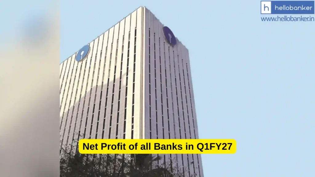Net Profit of all Banks in Q1FY27