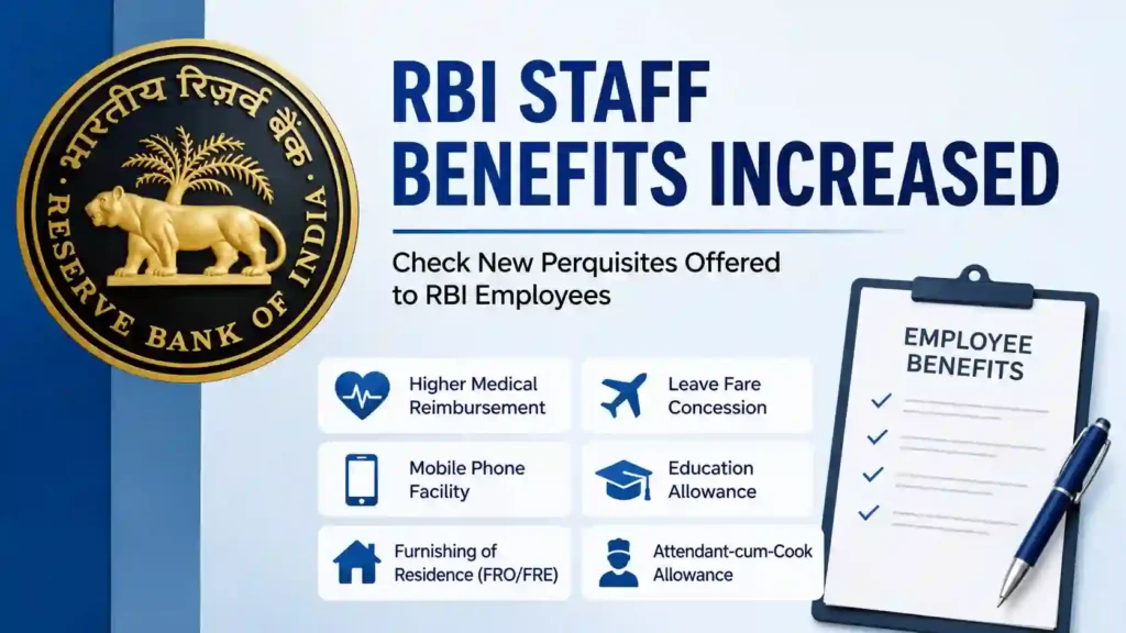 RBI Staff Benefits Increased