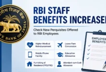RBI Staff Benefits Increased