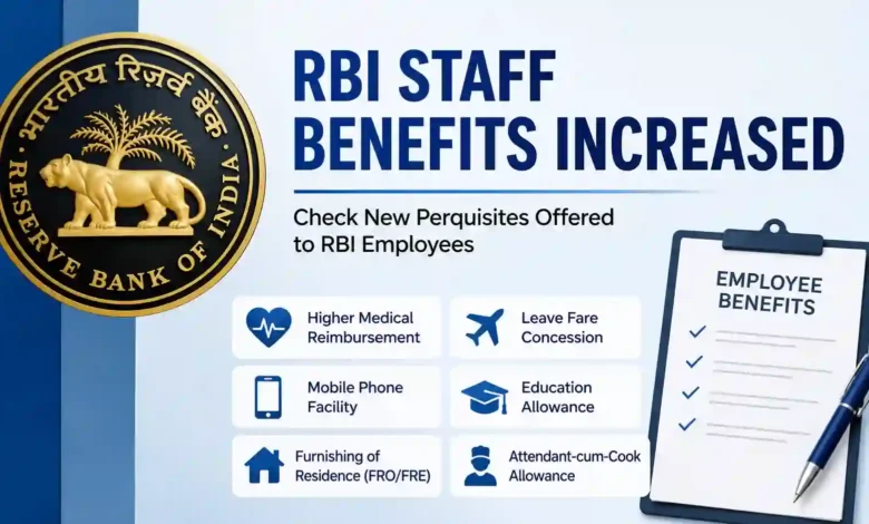 RBI Staff Benefits Increased