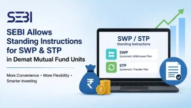 SEBI Allows Standing Instructions for SWP and STP in Demat Mutual Fund Units