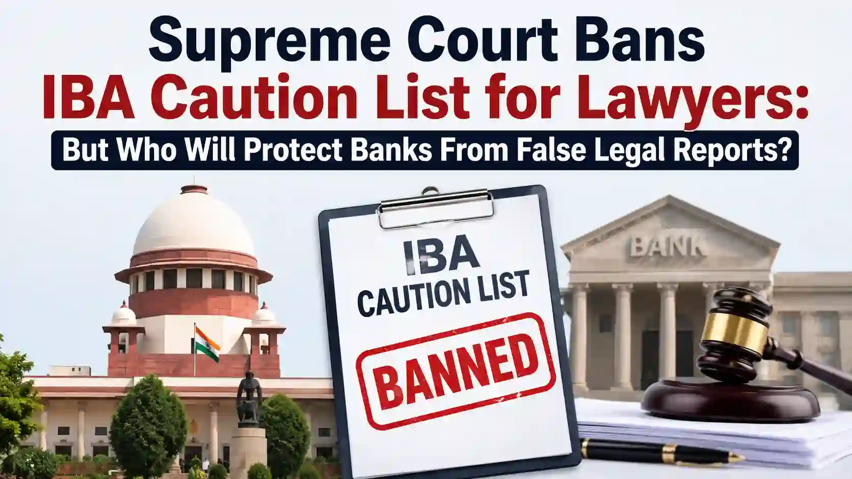 Supreme Court Bans IBA Caution List for Lawyers: But Who Will Protect Banks From False Legal Reports?
