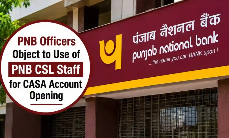 PNB using Private Staff for Account Opening