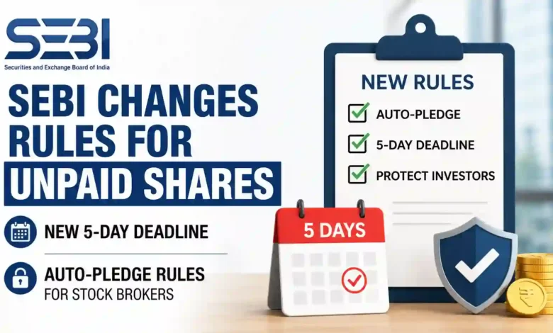 SEBI Changes Rules for Unpaid Shares