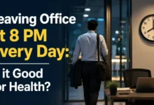 Leaving Office at 8 PM Every Day: Is it Good for Health?