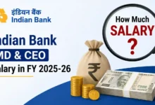 Salary of MD&CEO of Indian Bank