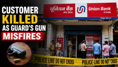 Union Bank Customer Killed After Security Guard's Gun Misfires at Delhi Branch