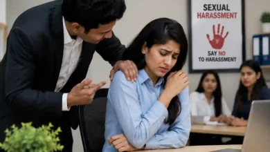 Woman sexual Harassment office