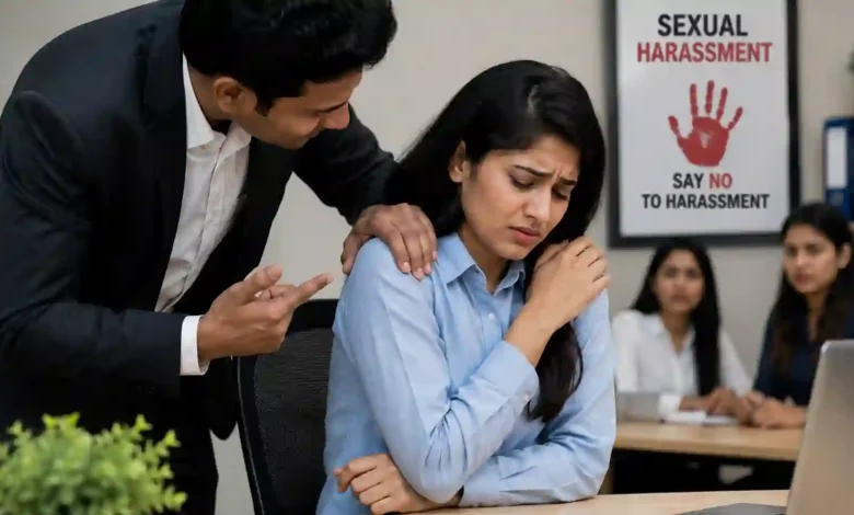 Woman sexual Harassment office