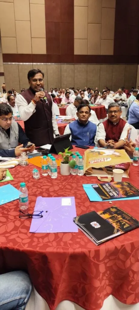 AIPNBOA President at 105th Executive Committee Meeting of the All India Bank Officers' Confederation (AIBOC)
