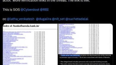 Bank of Baroda Data Leak