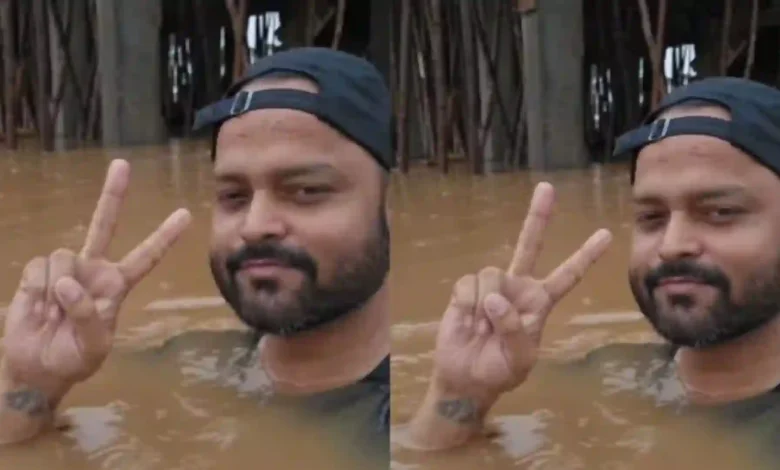 Bank Employee's Flood Video from Gujarat Goes Viral After Heavy Rains