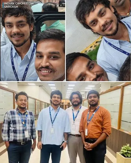 Ishan Kishan at RBI Patna Office