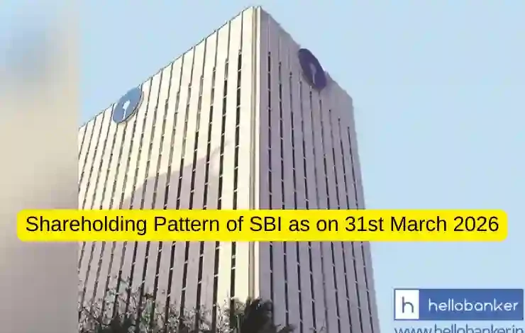 Shareholding Pattern of SBI as on 31st March 2026